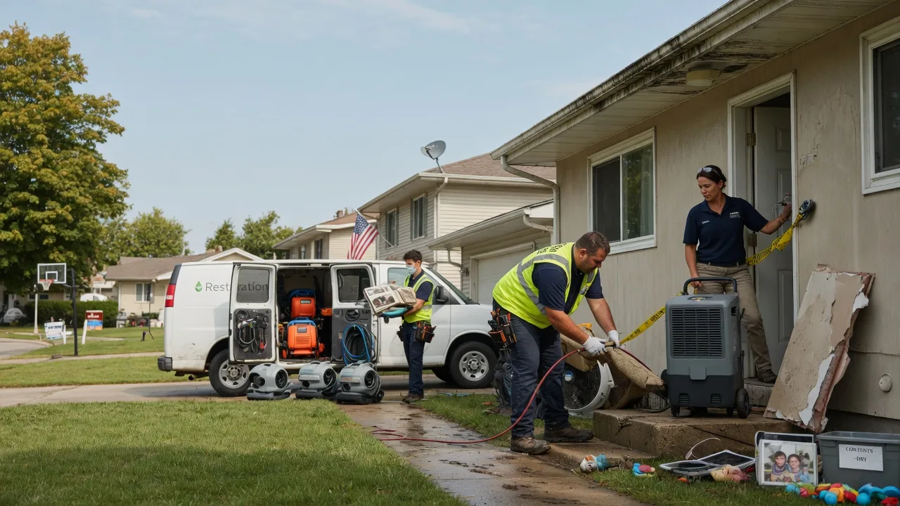 Water Damage Restoration in Winnebago, WI near me